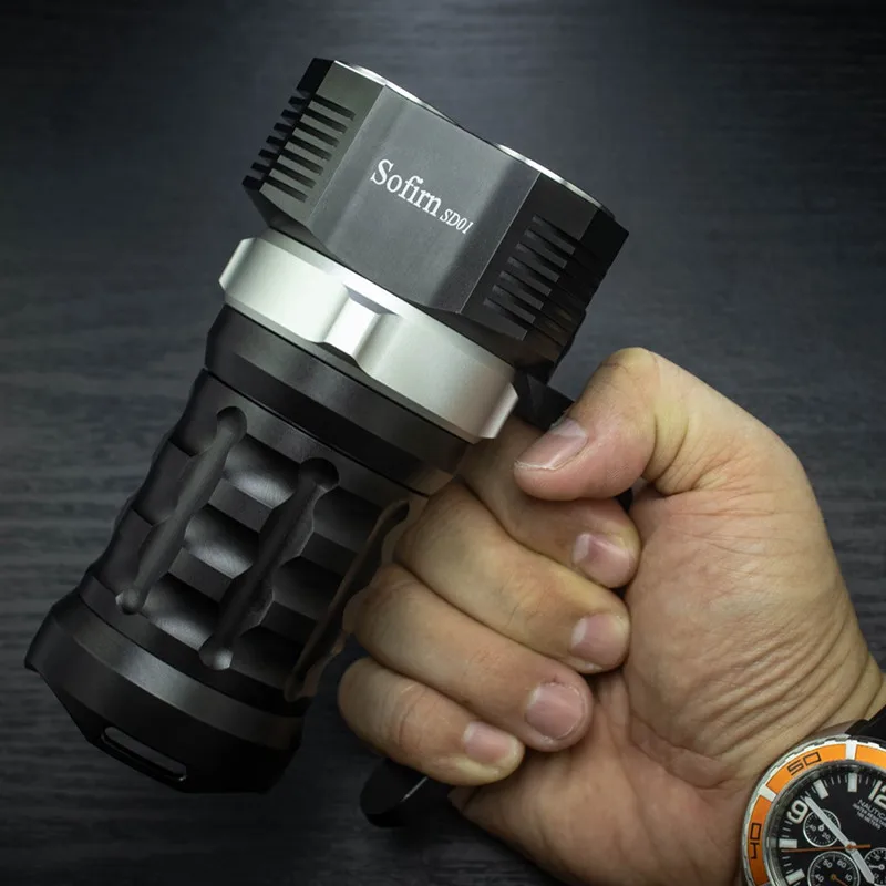 Pаспродажа Светодиодный фонарик Sofirn SD01 Pro 3 * XHP50.2, 10000 лм