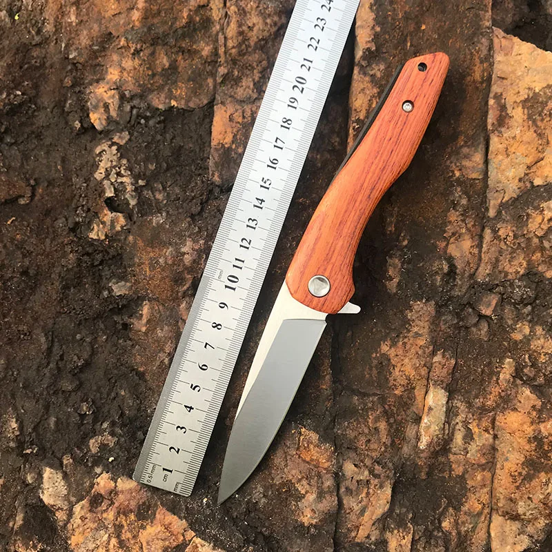 Открытый складной нож с самозащитой легко носить собой Фруктовый твердость