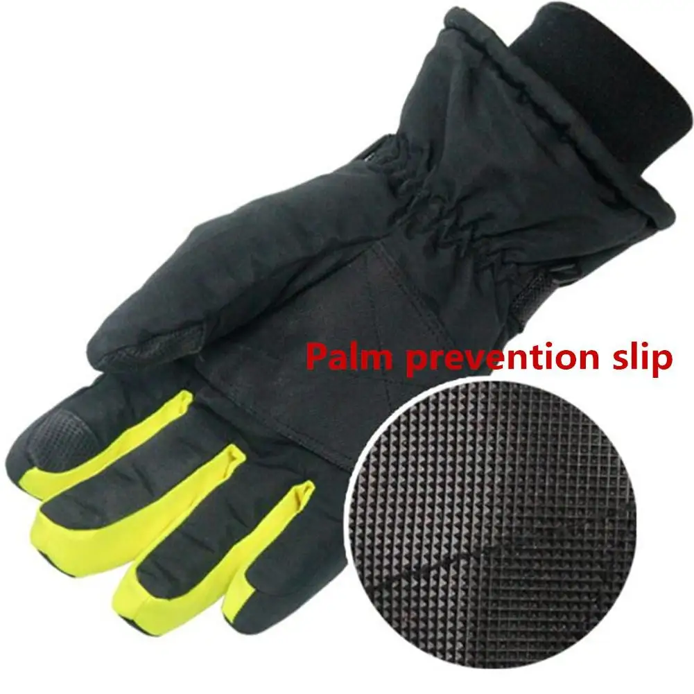 HiMISS лыжные перчатки толстые теплые велосипедные ветрозащитные зимние