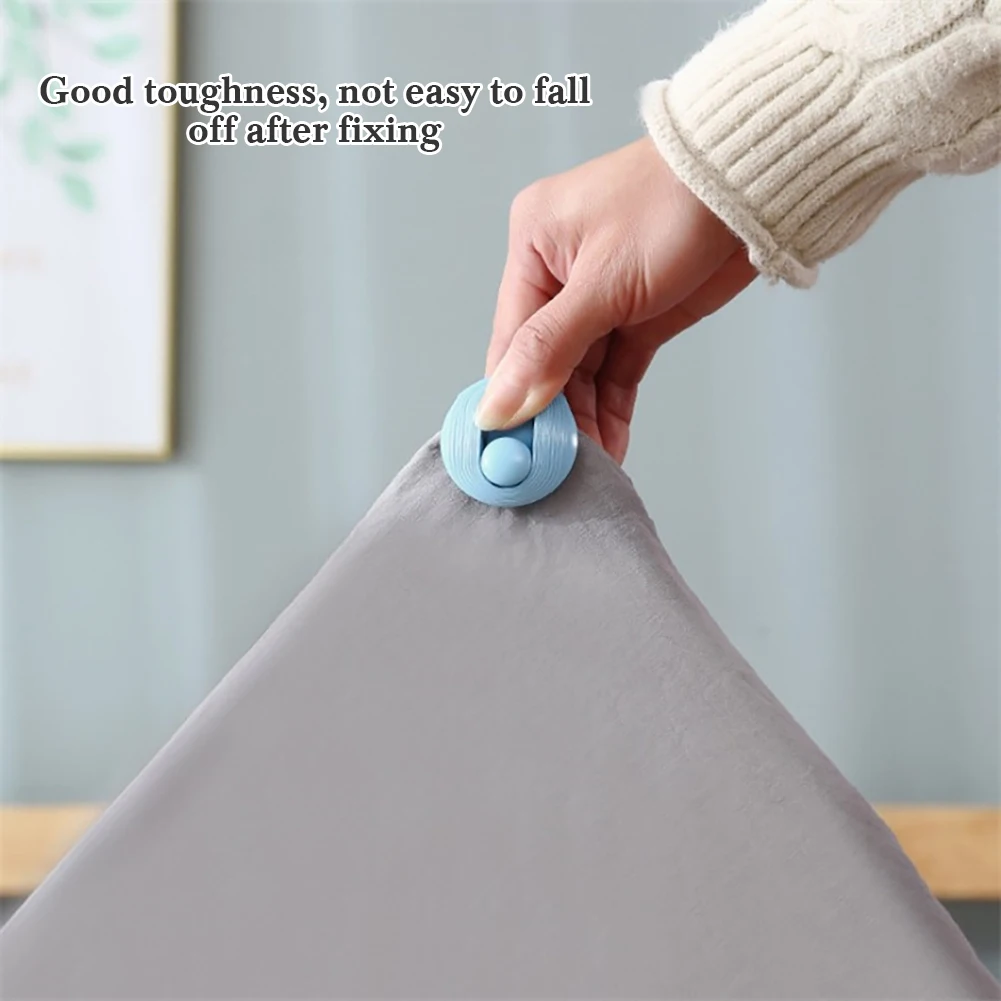 6 шт./партия покрывала с зажимом пододеяльник простынь фиксатор нескользящий