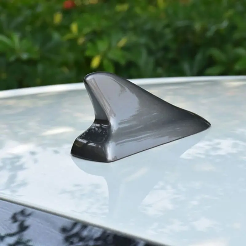

6 Shark Fin Decoration Antenna Car Aerial Roof Accessories White Red Silver Black