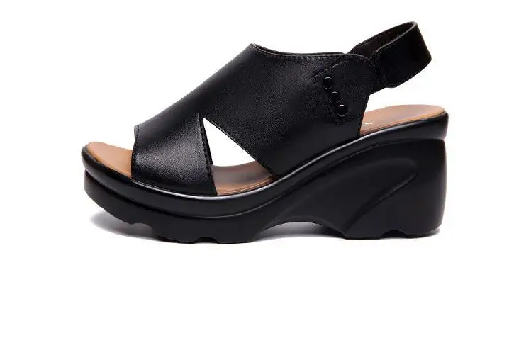 

Wedges Sandals Women Summer New Platform Plus Size 32-43 Open Toe Shoes Woman Sandals