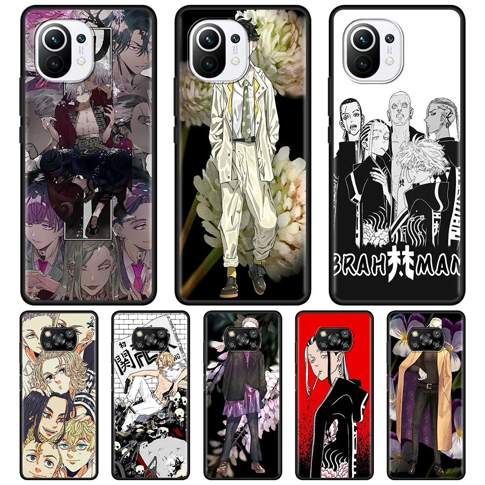 

Kimetsu No Yaiba Demon Slayer Anime Case For Xiaomi Poco X3 NFC F3 GT M3 M4 Pro Civi 9T 10T 11T Pro Lite Note 10Pro 10Lite Funda