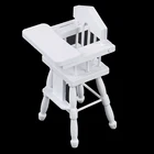 Горячая Распродажа 1:12 кукольный домик миниатюра детское элегантное закрывает ноги обеденный стул мебельная фурнитура