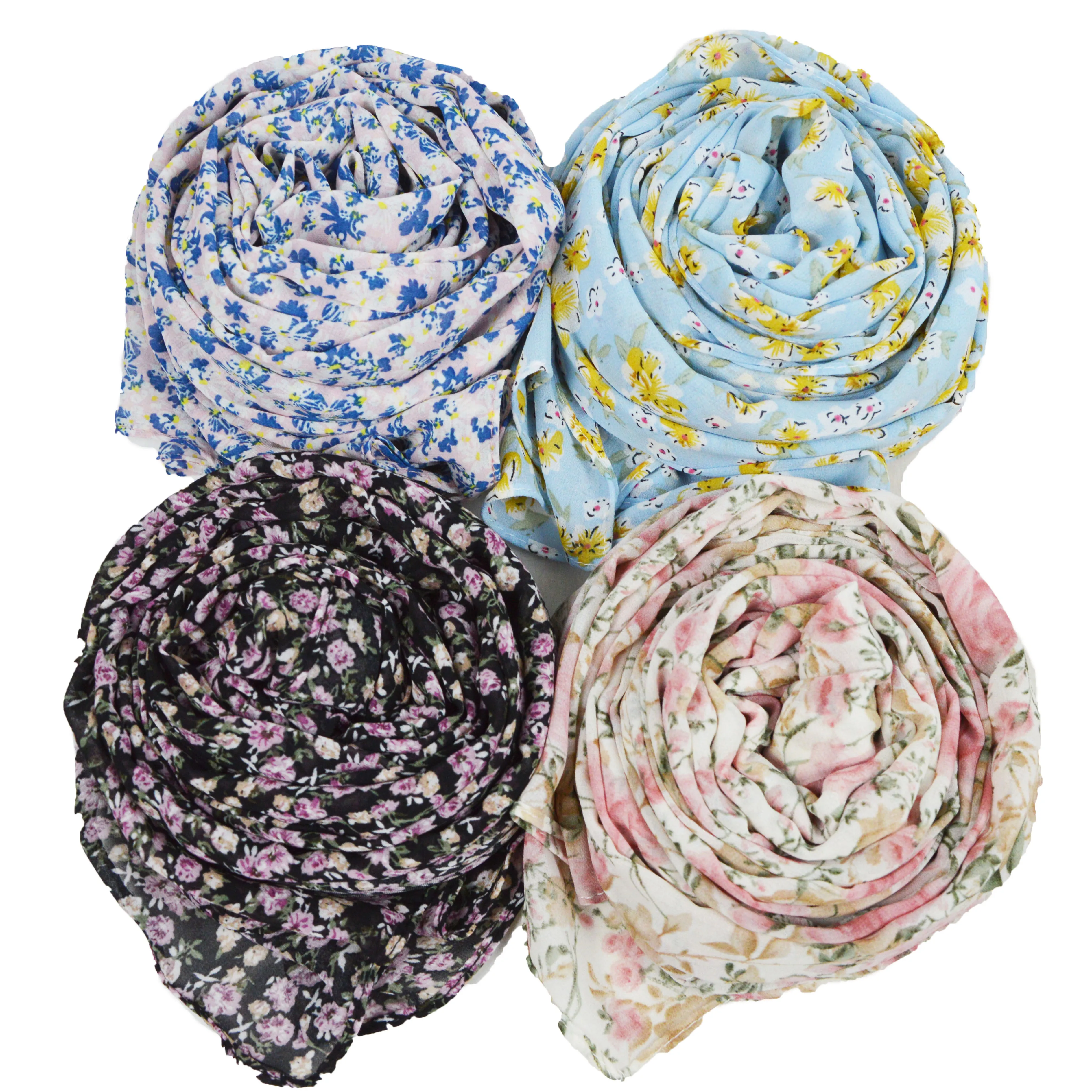 

N02 20 штук Модные Женские однотонные шифоновые платок Ready To Wear Hijab шарф Мусульманский платок исламские хиджабы арабские запахом платок шарфы