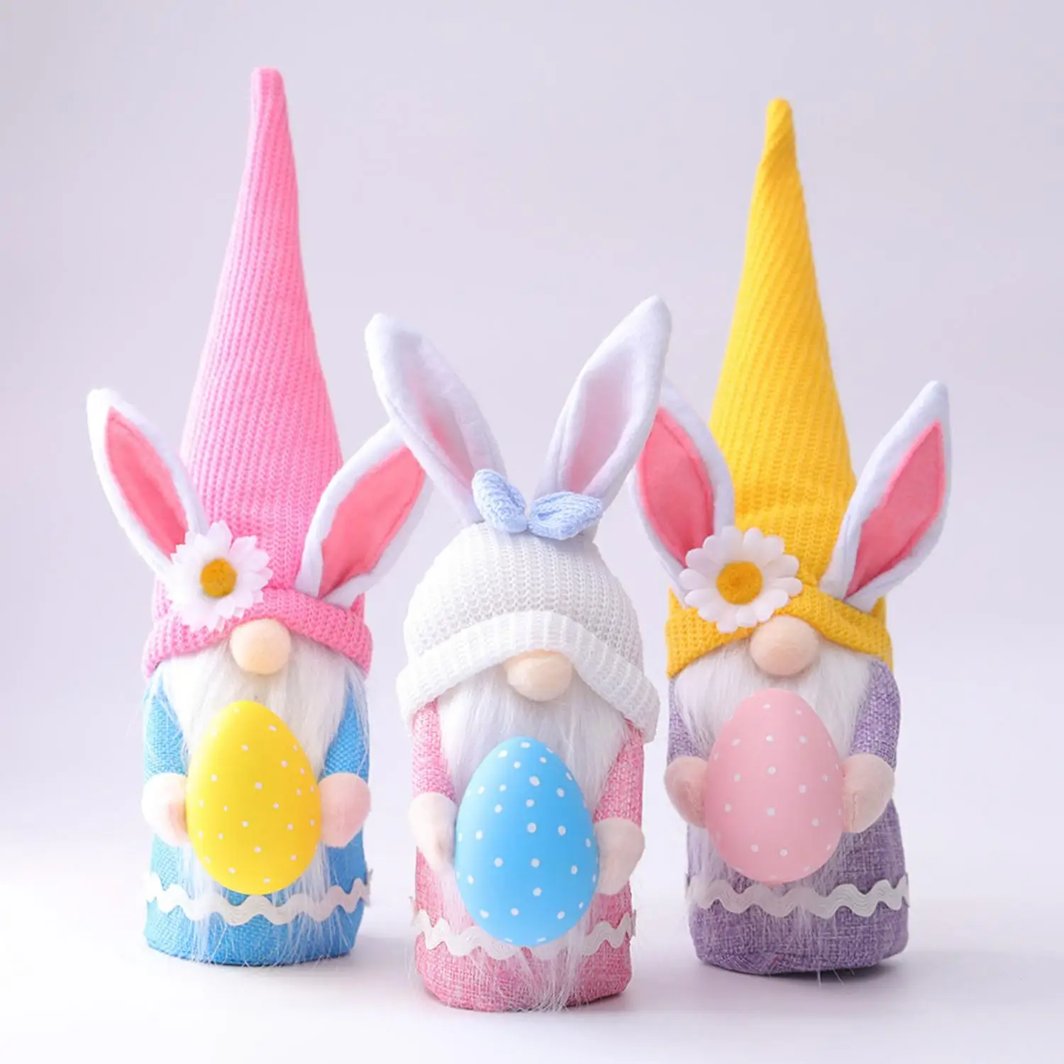 Пасхальные гномы яйцо для обнимания милая кукла домашний декор спальня гостиная
