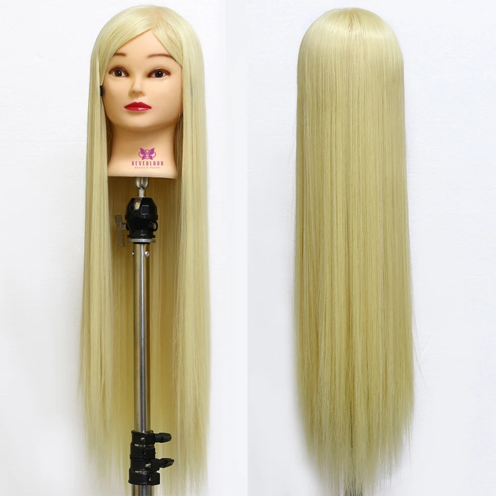 30 '❵ см локоны волос матовые волокна парик головы парикмахерские манекены