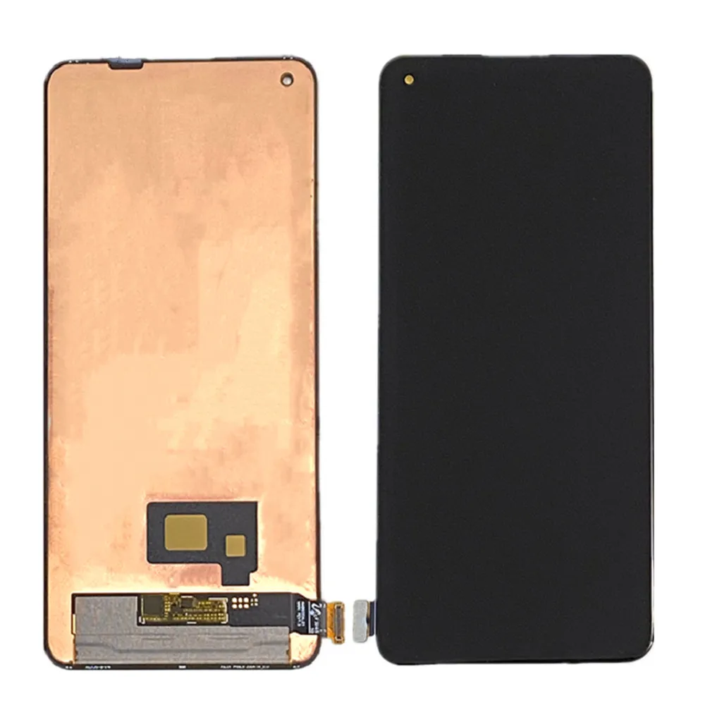 Pantalla AMOLED Original de 6,55 "para OnePlus 9R LE2101 LE2100, marco de pantalla LCD, digitalizador de pantalla t&aacute;ctil para One Plus 9R-4