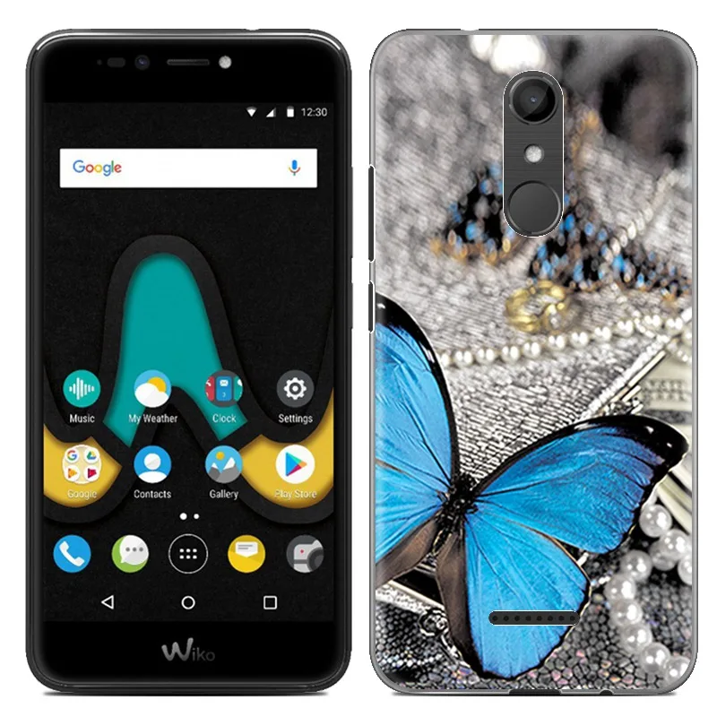 Wiko Upulse Lite Case 5.2-inch Silicone Sot TPU Cartoon Cool for Phone Back Cover Funda |