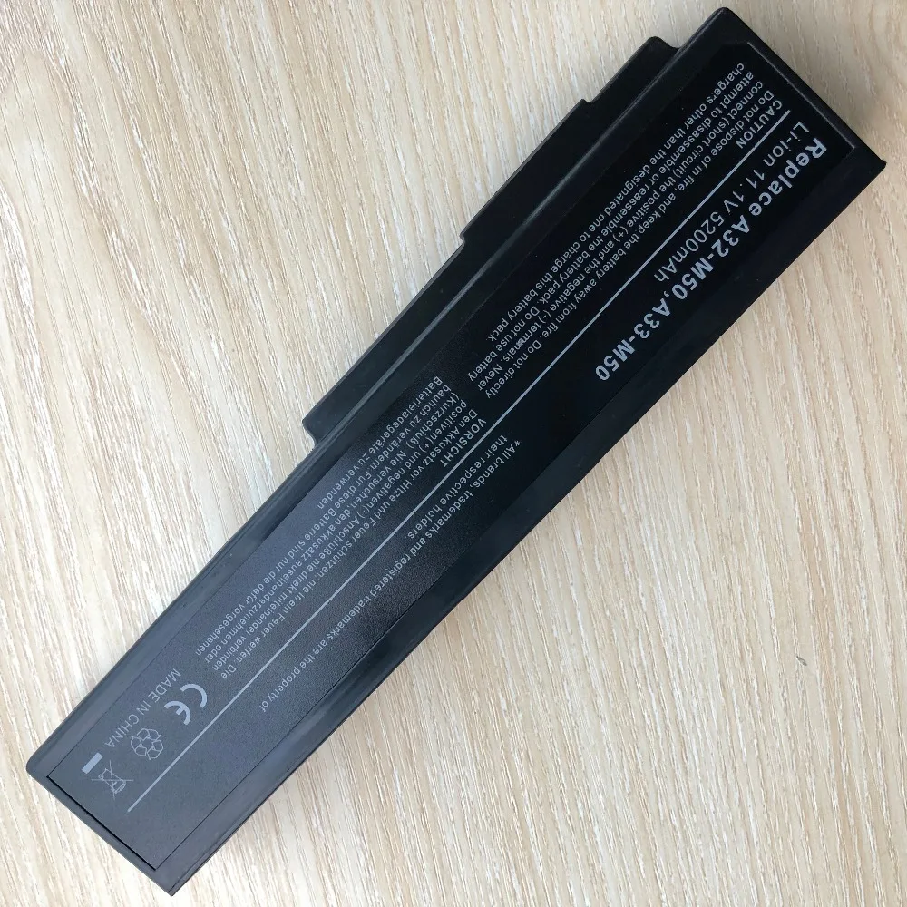 Аккумулятор для ноутбука Asus N53S 6 ячеек N53J N53JQ A32 N61 N43 N61JQ бесплатная
