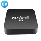 Сетевой плеер MXQPRO5G 4K, ТВ-приставка, пульт дистанционного управления для дома, умный медиаплеер, версия RK3229-5G