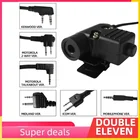 Тактическая гарнитура PTT TAC-SKY U94 PTT, для активного отдыха, охоты, спорта, тактическая рация, адаптер для военной радиогарнитуры PTTU94 PTT