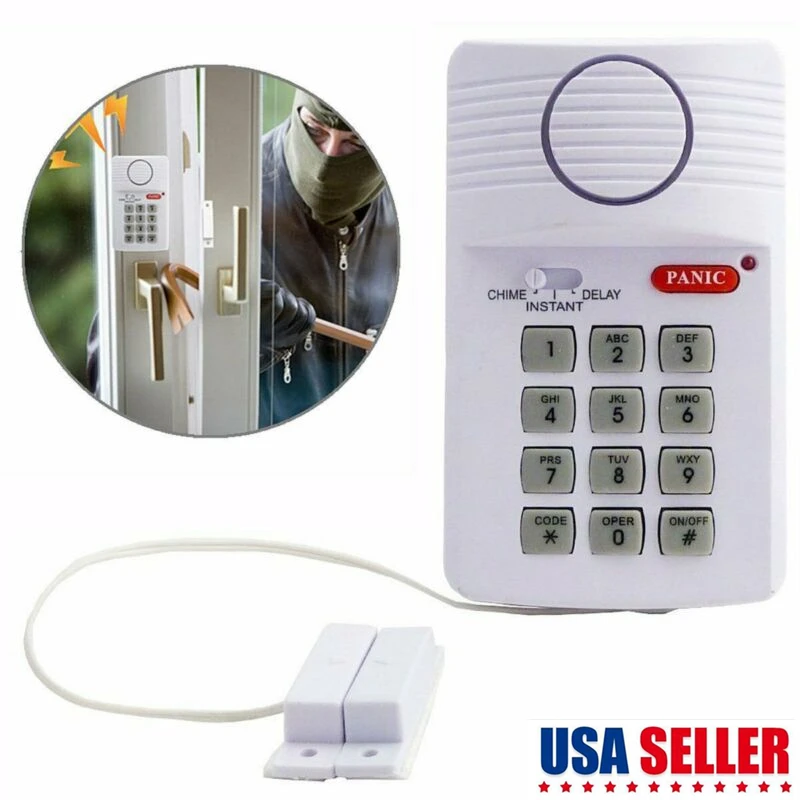 Громкая Беспроводная дверная сигнализация булавка для безопасности паническая