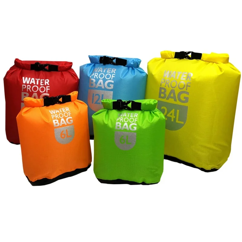 

1pc Waterproof Dry Bag Pack Swimming Rafting Kayaking Bags Trekking Floating Sailing Canoing Boating Water Resistance Dry Bags