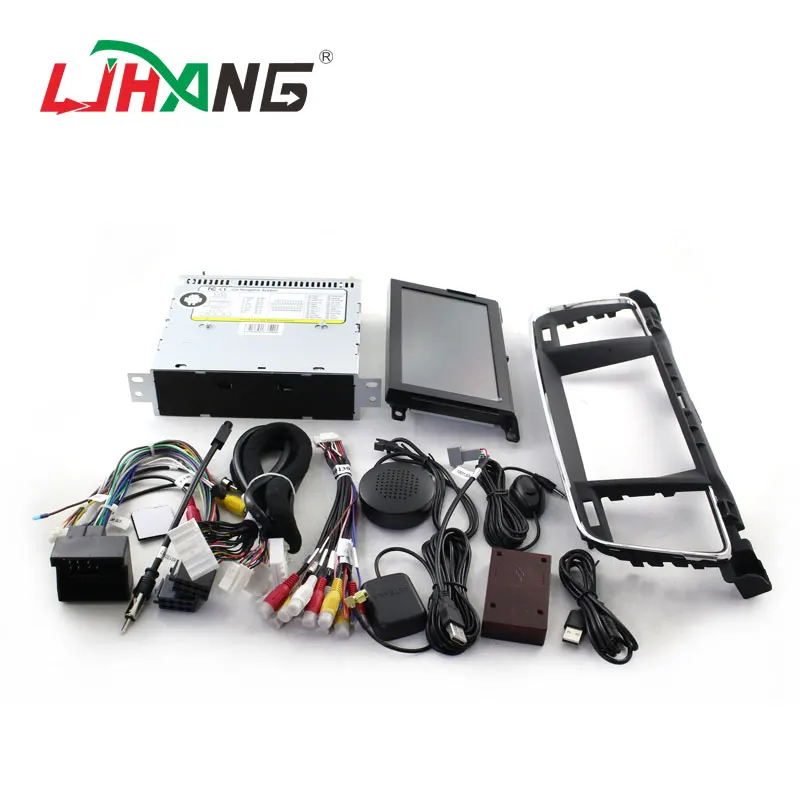 LJHANG автомобильный мультимедийный плеер Android 10 для PEUGEOT 508 2011-2017 GPS навигация WIFI 1 Din