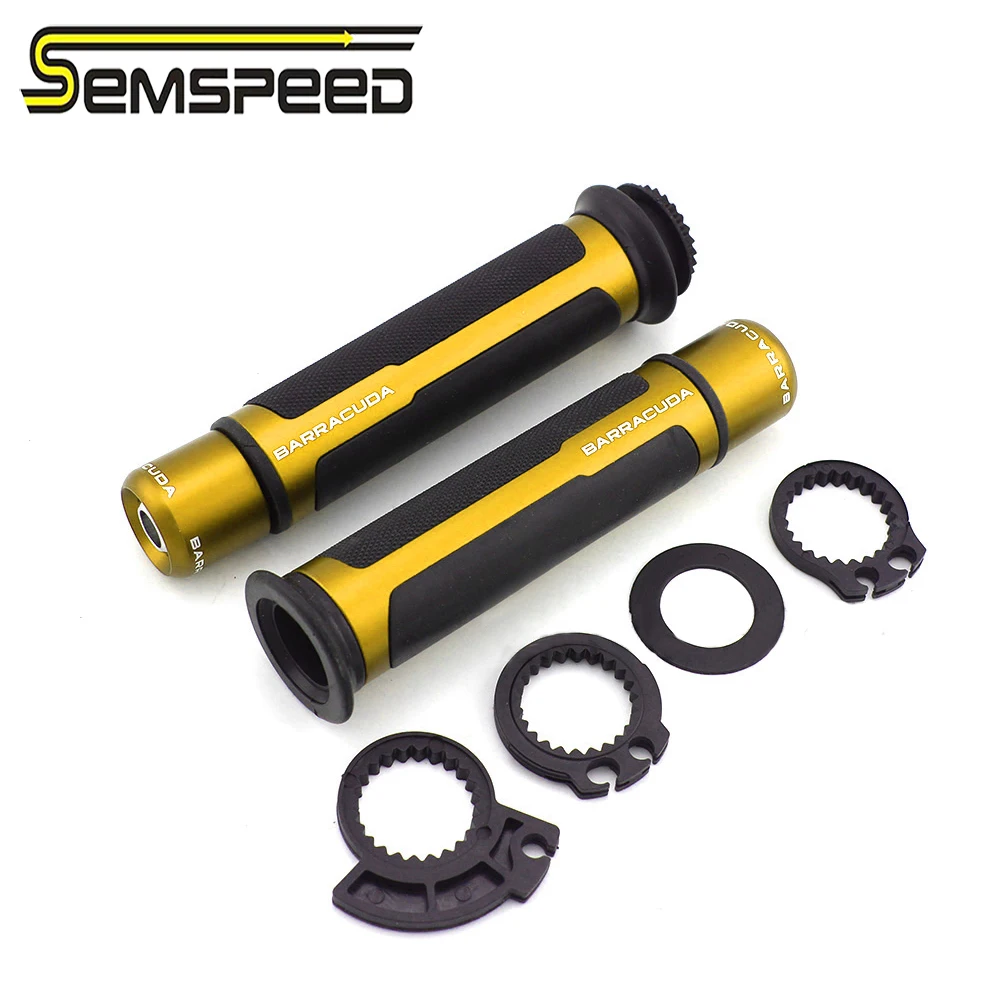 

SEMSPEED 7/8" 22mm Motorcycle Rubber Hand Grips Handle for 125 200 250 390 EXC EXCF SX SXF XC XCF XCW 2001-2017 2018