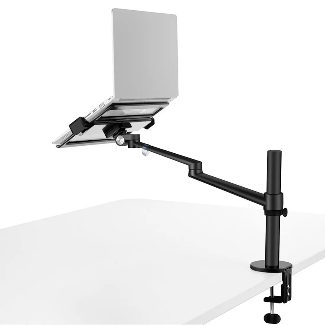 XT-XINTE Aluminum Alloy Desktop Bracket Adjustable Support Mount for 12-17 inch Notebook Desktop Monitor Stand Loading 7KG
