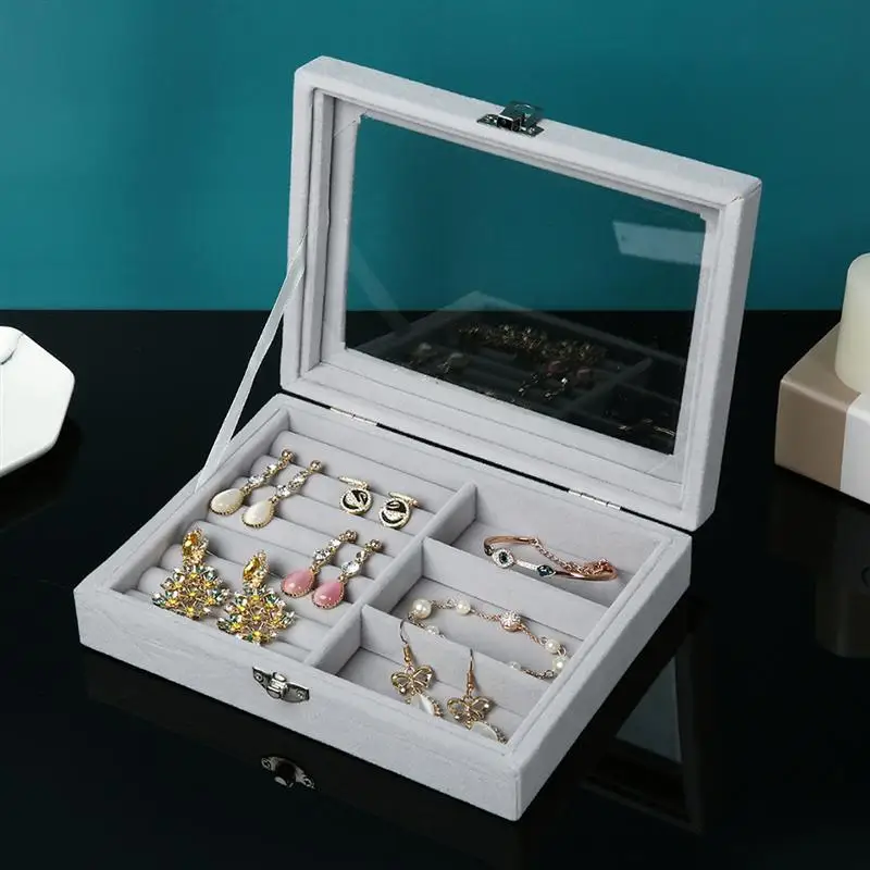 1 шт. шкатулка для хранения ювелирных изделий | Дом и сад