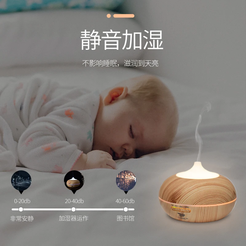 Бесшумная электрическая горелка ладана ультразвуковой увлажнитель воздуха для