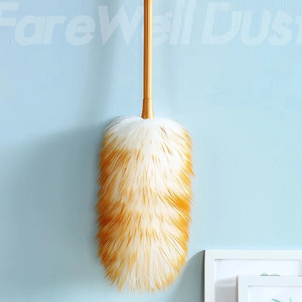 Новинка 2019 щетка Бытовая для пыли из мягкой овечьей шерсти пылеочиститель с