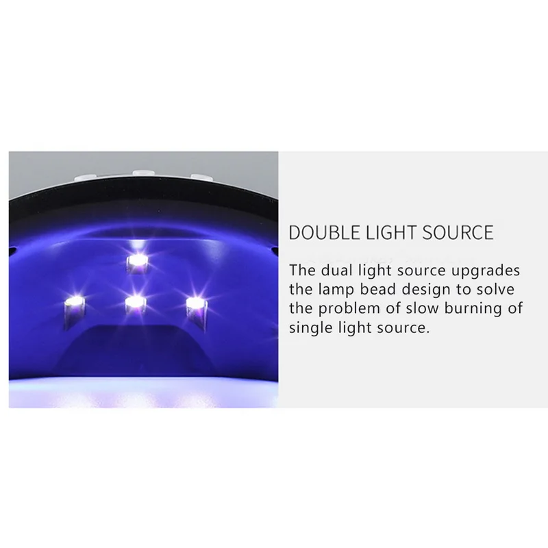 Hotest Nail Dryer For LED UV Lamp 36W MINI USB Manicure LCD Display Drying All Gels Polish Art Tools | Красота и здоровье