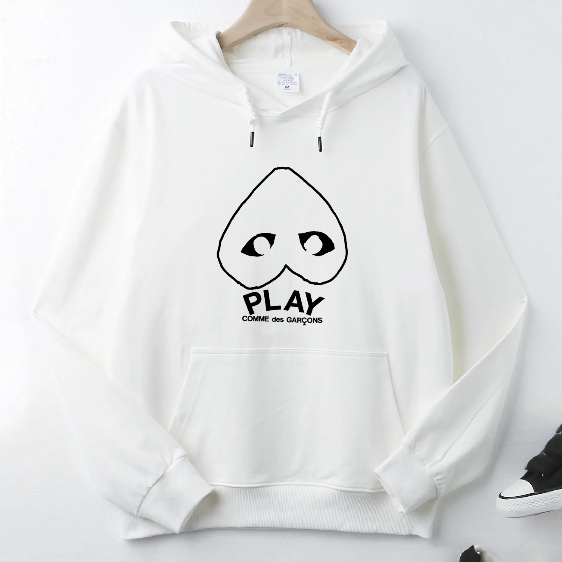 

2021 fashion comme Retro Autumn high quality unisex Top Hoodie Mens wool Clothing Sweatshirt Pullover Asian size