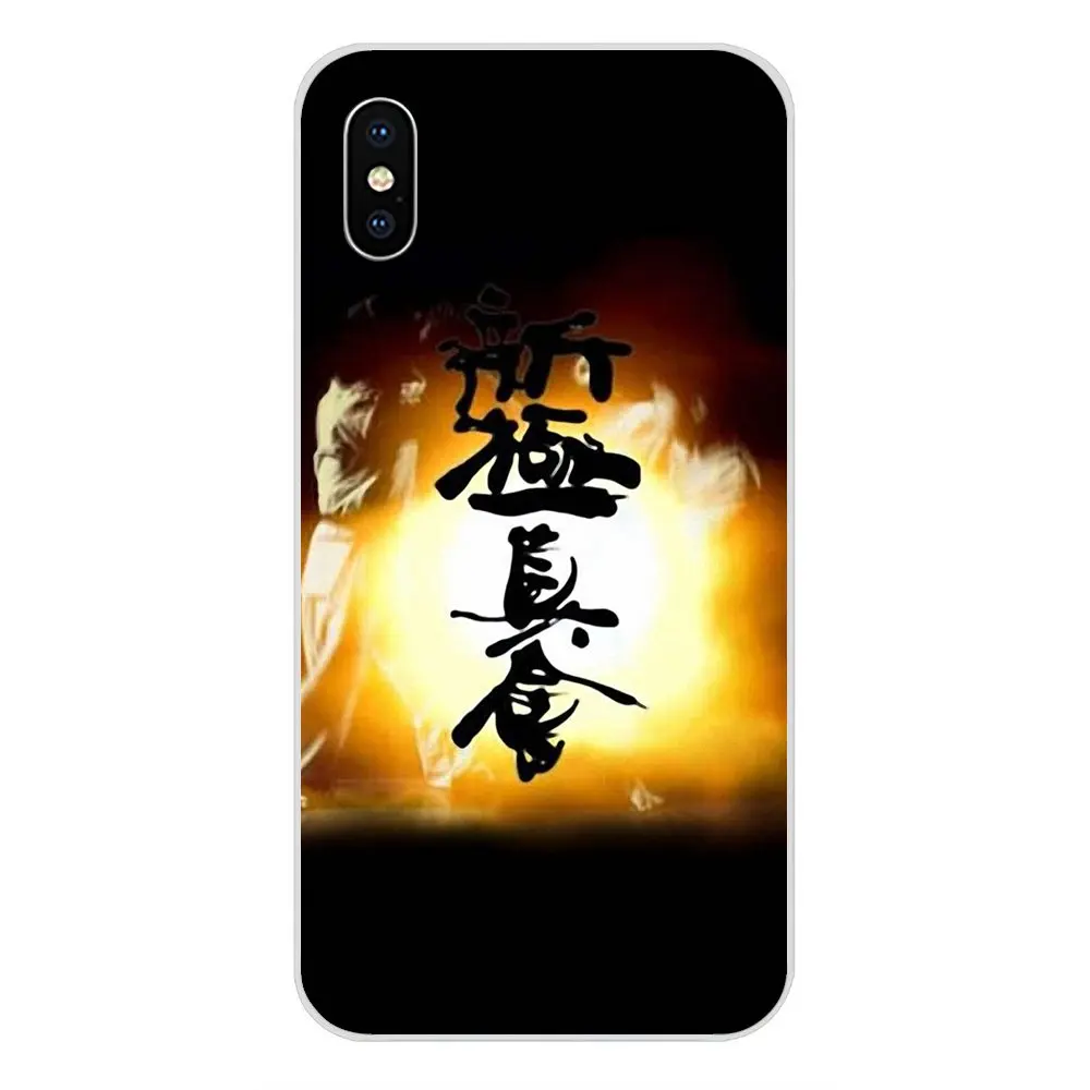 as picture Мягкий Силиконовый ТПУ Прозрачный чехол для крышки корпуса Kyokushin для Apple IPhone X XS Max XR 4 4s 5 5C 5S SE 6 6S 7 8 Plus - Цвет: as picture