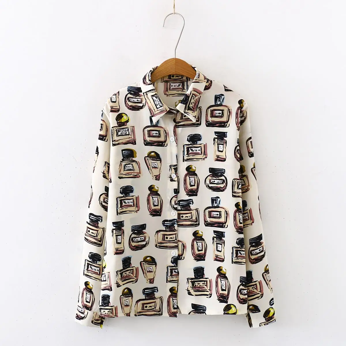 Модная Повседневная Уличная женская блузка 2020 Весенняя шифоновая с длинным