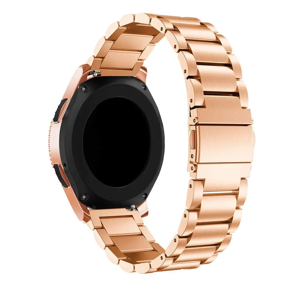 OULUCCI 18 20 22 мм браслет для galaxy 42 мм 46 мм часы s2 s3 huawei 2 классические часы GT pro Pebble Time steel Huami Amazfit