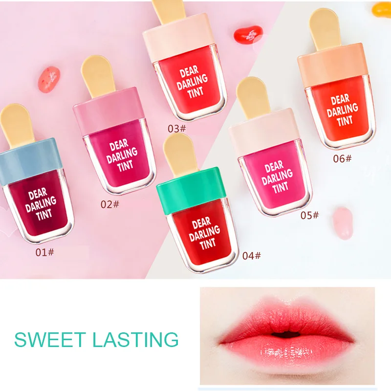 Горячее предложение NOVO милый крем для губ оттенок макияж красная жидкая матовая