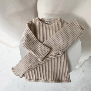 Вязаный спортивный костюм, свитер + штаны, для мальчиков 0-4 лет