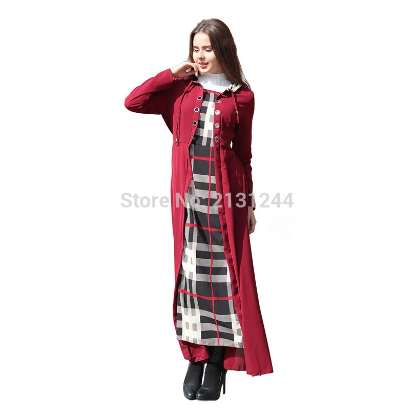 Размера плюс Vestido Longo 2018 ОАЭ абайя мусульманский Дубай Турция Кафтан для женщин
