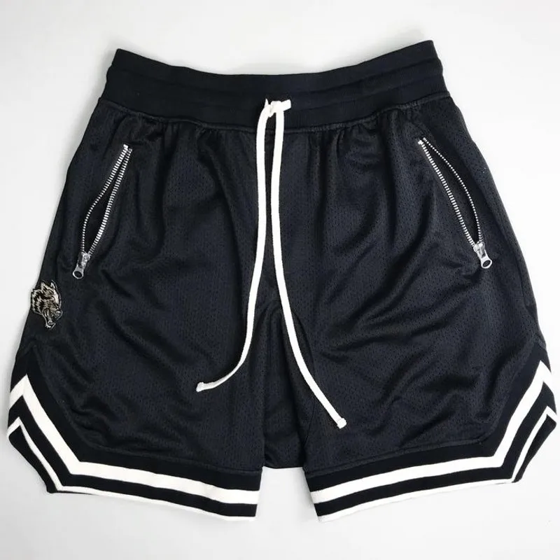 

2020 summer shorts men's basketball sports thin fitness shorts men's breathable mesh comfortable jogging beach pants
