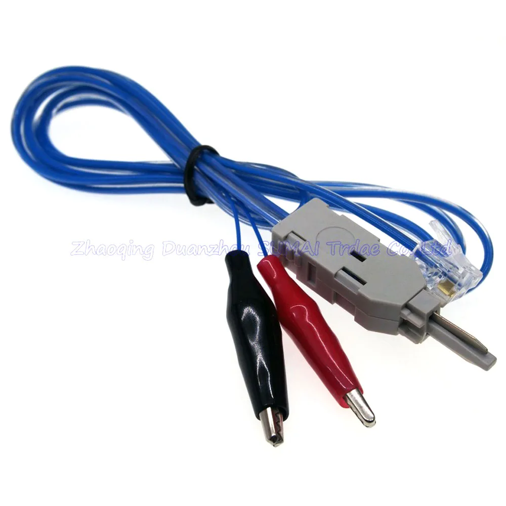 3 порта для телефона/телефона профессиональная тестовая линия RJ11 тестовый зажим