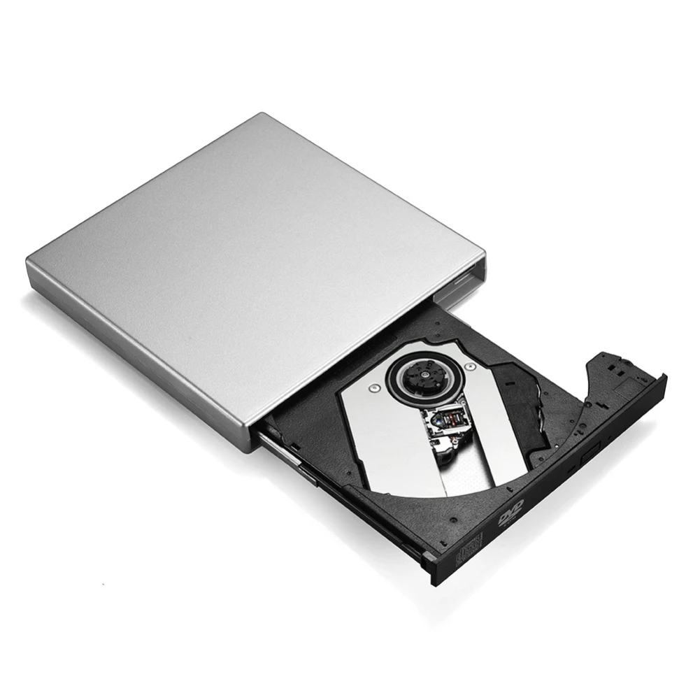 Тонкий внешний CD-проигрыватель USB 2 0 портативный dvd-проигрыватель DVD-ридер