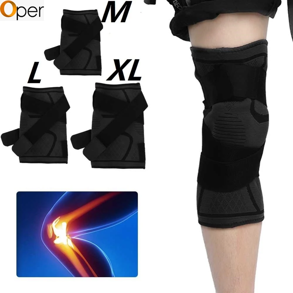 Дышащий наколенник для мужчин женщин компрессионный рукав нескользящий