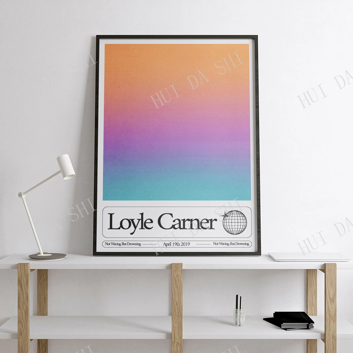 

Loyle Carner Indie UK Quality Vintage Gradient Poster New season Rap Aesthetic Art Premium Great Gift Idea Wall Print Design