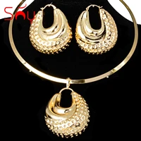 sunny jewelry fashion african earrings pendent collar big sets women girl large light style for wedding party gifts trendy