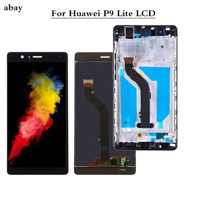 Дисплей 5 2 ''для HUAWEI P9 Lite 2016 G9 дисплей с рамкой для ЖК детали L21 L19 L23 L53|Экраны