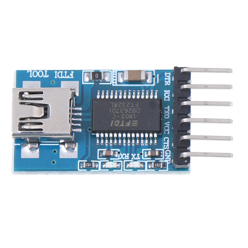 

1Pcs FT232RL USB To Serial Adapter Module USB TO RS232 Max232 Download