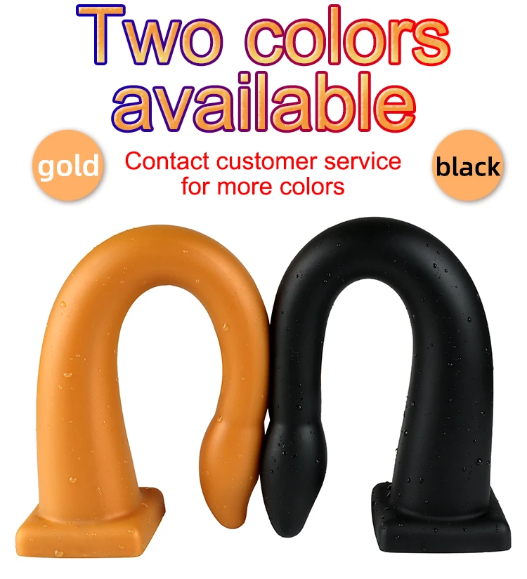 Супер длинная змея King анальные пробки огромный силиконовый фаллоимитатор