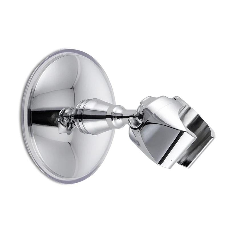 

ZhangJi Universal Adjustable Strong Vacuum Suction Cup Shower Head Holder Stable Rotation for Bathroom Bracket Accessory