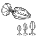 Полые Анальная пробкасекс-игрушкифаллоимитаторносилкирасширитель для женщинмужчин мастурбатор из нержавеющей стали Buttplug для экстремальных БДСМ пытка