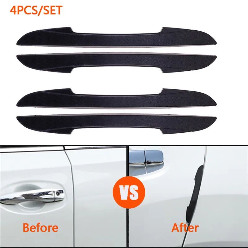 4 шт. защитная накладка на бампер для автомобиля наклейки дверь BMW Audi Volkswagen Ford Honda