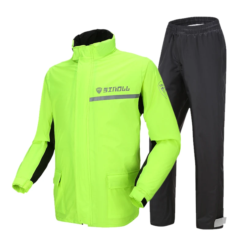 

Путешествия зеленые штаны плащ куртка Водонепроницаемый комплект мотоциклетный Мужской плащ Водонепроницаемый плотная стильная Capa De Chuva ...