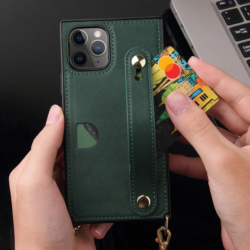 

Case for Samsung Galaxy S21 Note S20 FE 20 Ultra A51 A71 5G 9 S10 S9 Plus Crossbody Wallet Rope Lanyard Holder Strap Cover Shell