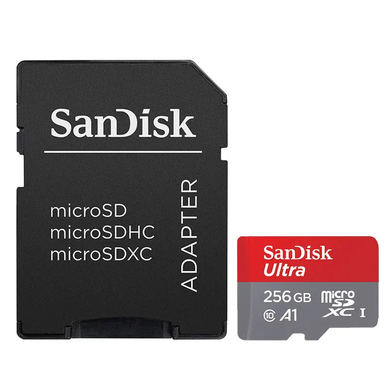 SanDisk Memory Card 256GB 128GB 64GB 32GB 16GB Micro SD Card SDHC/SDXC Class10 UHS-I 98MB/s-170MB/s U3 TF Cards For Smartphone