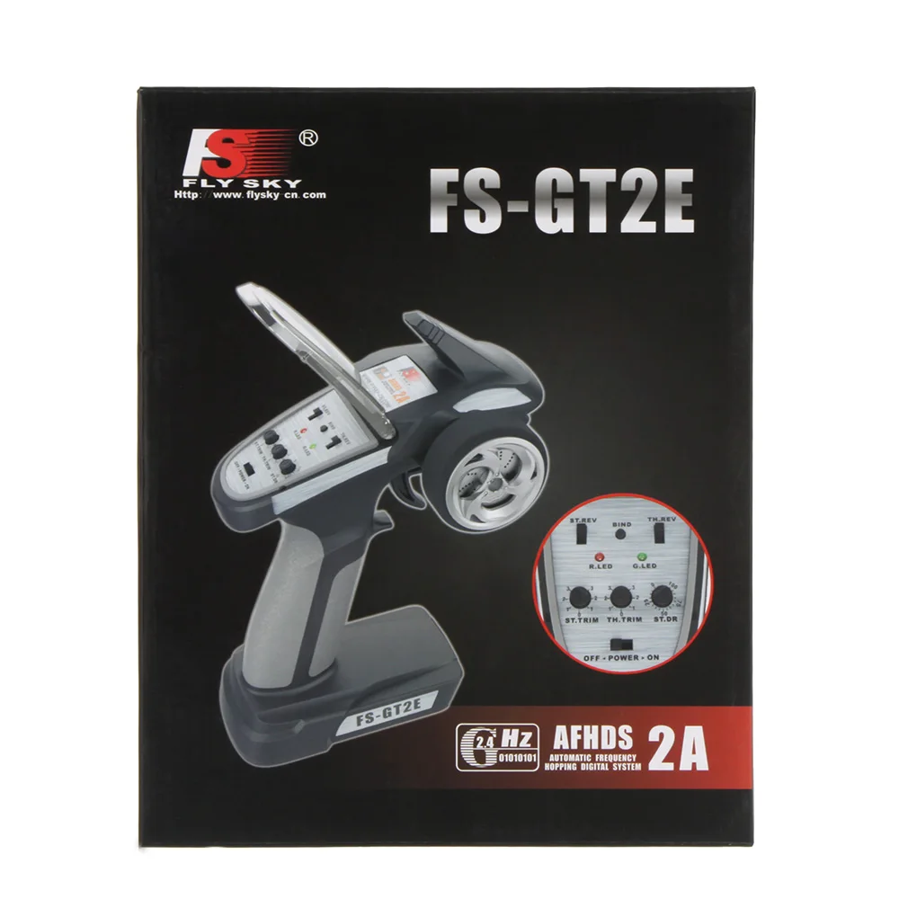 Flysky FS GT2E AFHDS 2A 2 4 ghz 2CH радиосистема передатчик для радиоуправляемых автомобилей