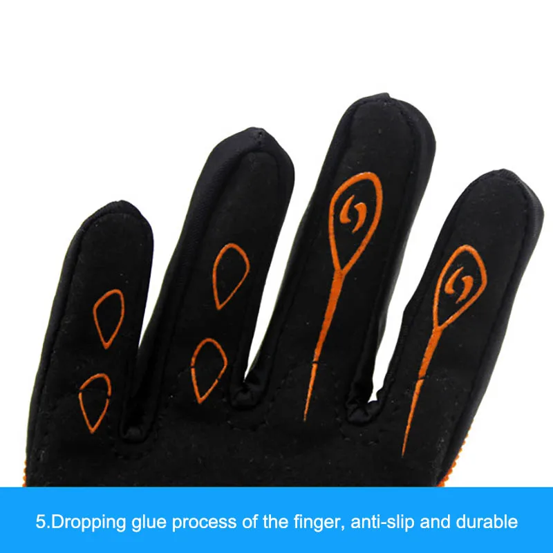 

Children Skating Gloves Full Finger 3-12 Years Old Adjustable Quick-release Handwear Outdoor Sportswear Accessories