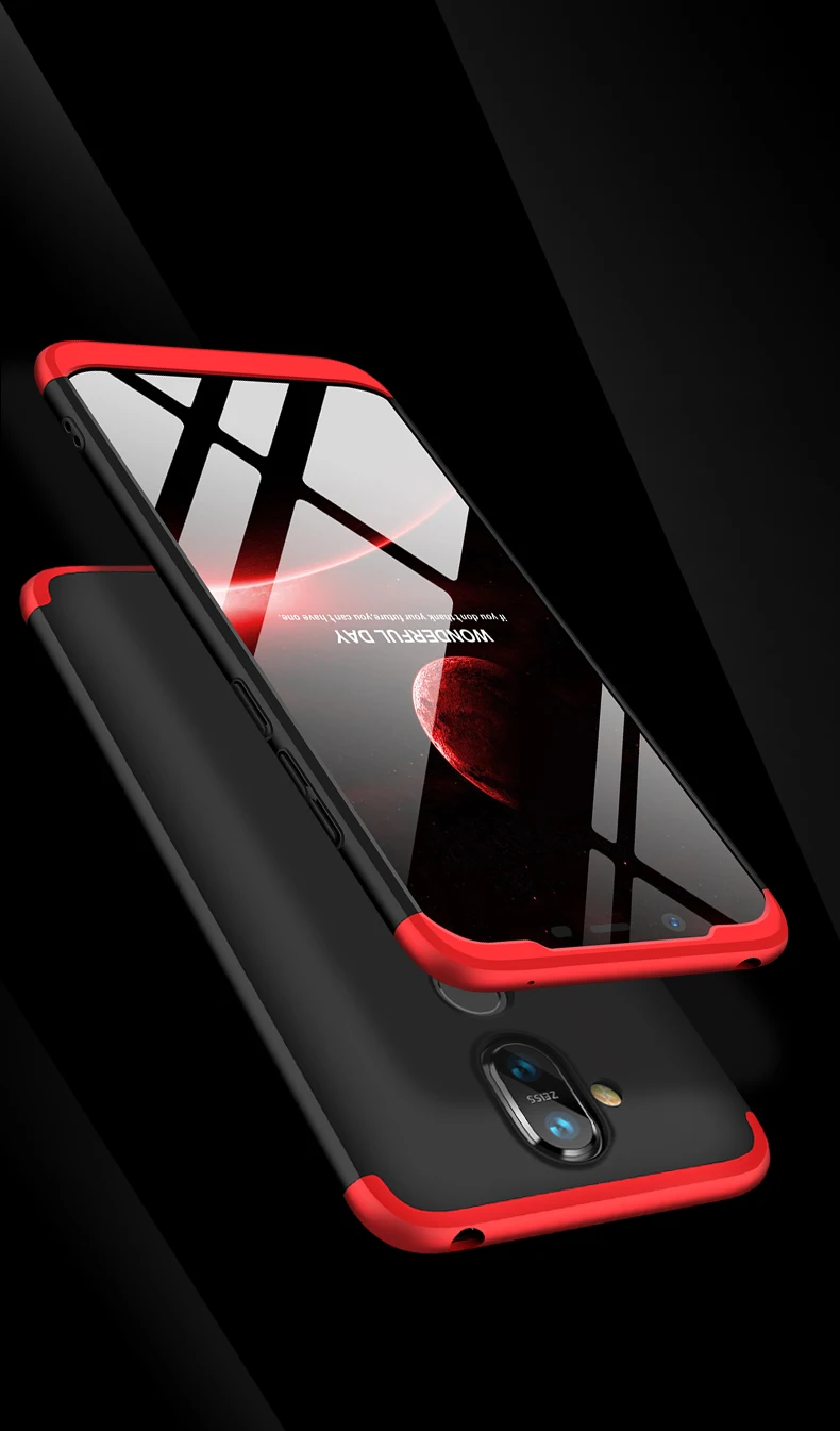 Для Nokia 8,1 Nokia8.1 чехол NokiaX7 360 градусов полное покрытие защищенный Матовый Жесткий чехол для Nokia X7 8,1 Чехол со стеклянной пленкой